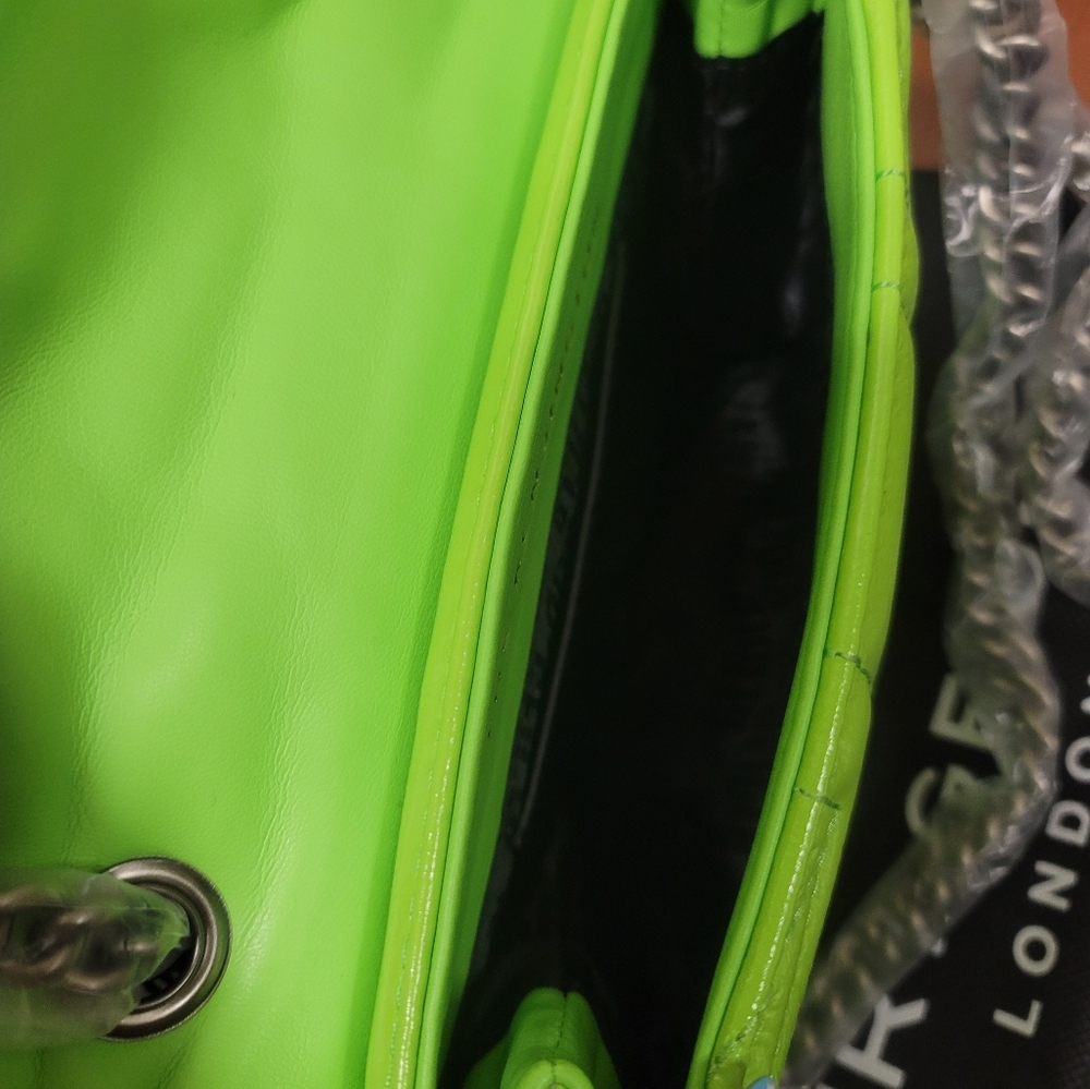 Mini Leather Kensington Leather Shoulder Bag KURT GEIGER LONDON - Picture 9 of 15